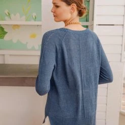 White + Warren Linen Easy Crewneck Vacation Wardrobe