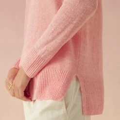 White + Warren Vacation Wardrobe Linen Easy Crewneck