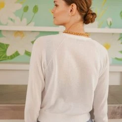 White + Warren Linen Blend Shrunken Cardigan Best-Sellers