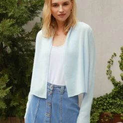 White + Warren Almost Gone Essential Cashmere Cropped Trapeze