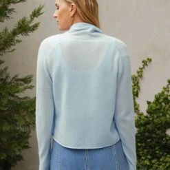 White + Warren Almost Gone Essential Cashmere Cropped Trapeze