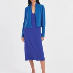 White + Warren Almost Gone Essential Cashmere Cropped Trapeze