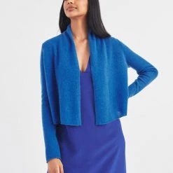 White + Warren Almost Gone Essential Cashmere Cropped Trapeze