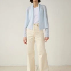 White + Warren Essential Cashmere Cropped Trapeze