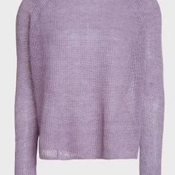 White + Warren Linen Ribbed Crewneck