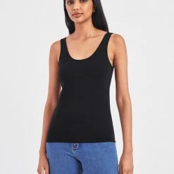 White + Warren Cotton Modal Tank Top Tops + Tees