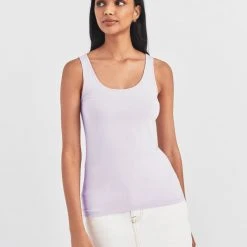 White + Warren Cotton Modal Tank Top