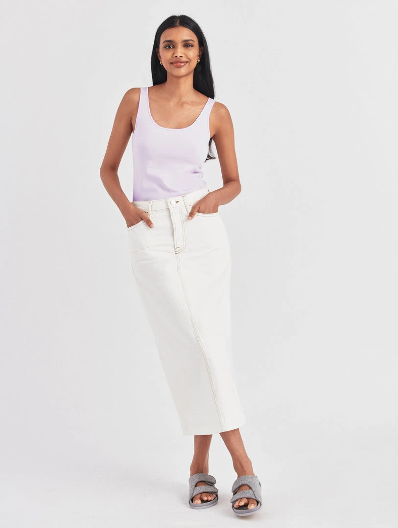 White + Warren Cotton Modal Tank Top