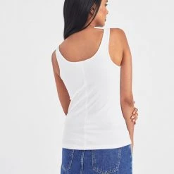 White + Warren Tops + Tees Cotton Modal Tank Top