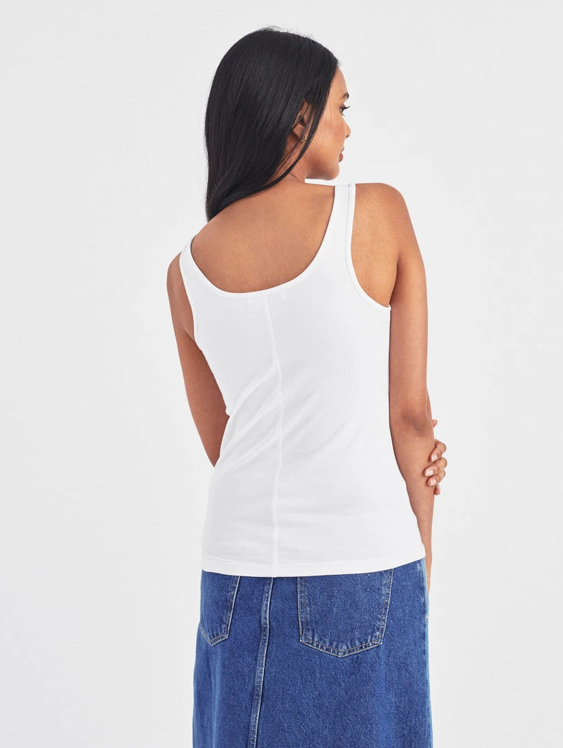 White + Warren Tops + Tees Cotton Modal Tank Top