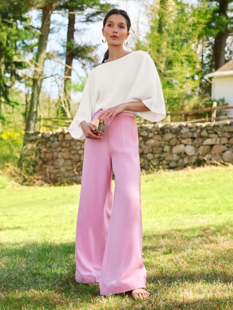 White + Warren Celebration Shop Cashmere Draped Top