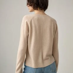 White + Warren Cashmere Split Neck Pullover Best-Sellers