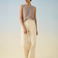 White + Warren Best-Sellers Cotton Mesh Tank