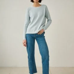 White + Warren Cotton Silk Ribbed Crewneck Best-Sellers