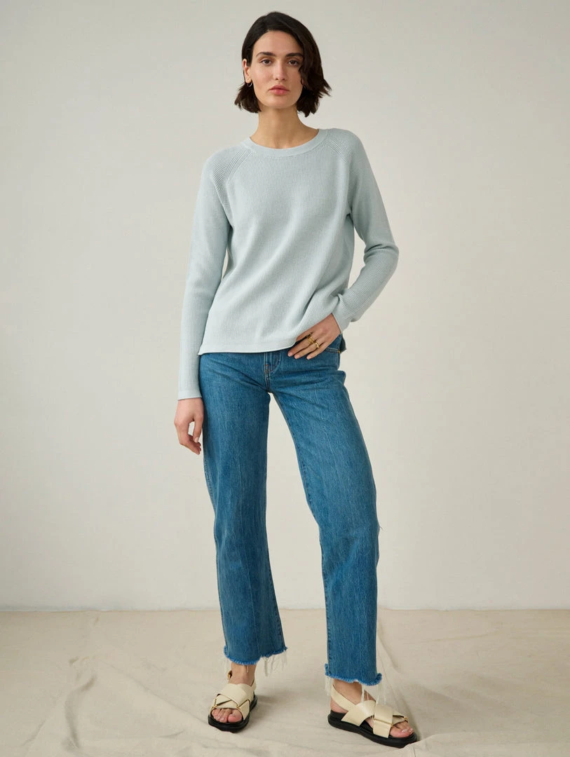 White + Warren Cotton Silk Ribbed Crewneck Best-Sellers