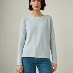 White + Warren Cotton Silk Ribbed Crewneck Best-Sellers