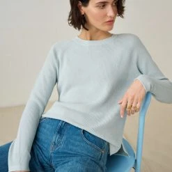 White + Warren Cotton Silk Ribbed Crewneck Best-Sellers