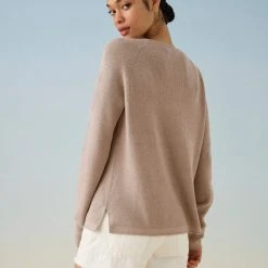 White + Warren Cotton Silk Ribbed Crewneck Best-Sellers