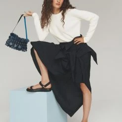 White + Warren Cotton Silk Ribbed Crewneck Best-Sellers