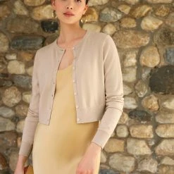 White + Warren Best-Sellers Silk Cashmere Button Cardigan