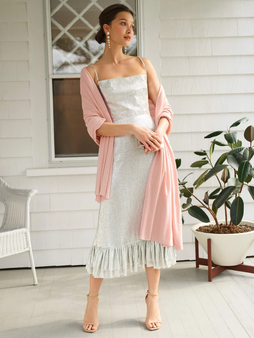 White + Warren Silk Cashmere Travel Wrap Celebration Shop