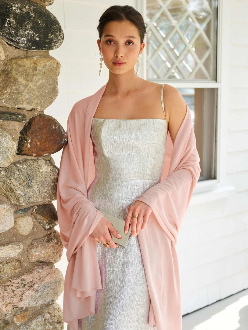 White + Warren Silk Cashmere Travel Wrap Celebration Shop