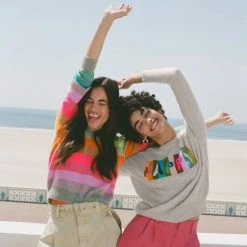 White + Warren Cashmere Happy Sweatshirt