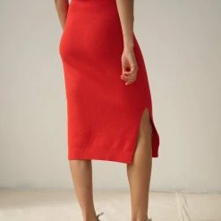 White + Warren Cotton Silk Pencil Skirt Color Shop