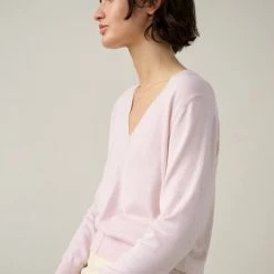 White + Warren Cotton Silk V Neck Color Shop