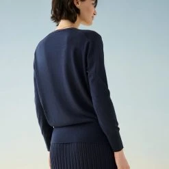 White + Warren Cotton Silk V Neck Color Shop