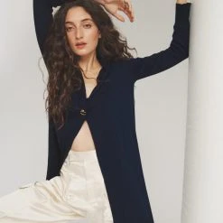 White + Warren Cotton Silk Long Open Cardigan Best-Sellers