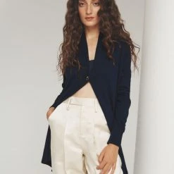 White + Warren Cotton Silk Long Open Cardigan Best-Sellers