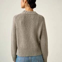 White + Warren Lofty Cotton High Rib Crewneck Best-Sellers