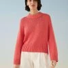 White + Warren Lofty Cotton High Rib Crewneck Best-Sellers