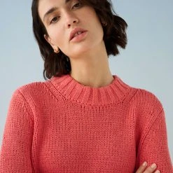 White + Warren Lofty Cotton High Rib Crewneck Best-Sellers