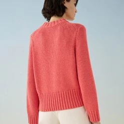 White + Warren Lofty Cotton High Rib Crewneck Best-Sellers