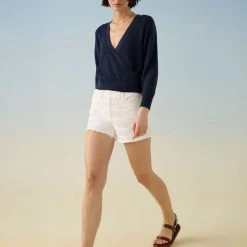 White + Warren Cotton Silk Ribbed Ballet Top Color Shop