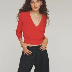 White + Warren Cotton Silk Ribbed Ballet Top Best-Sellers