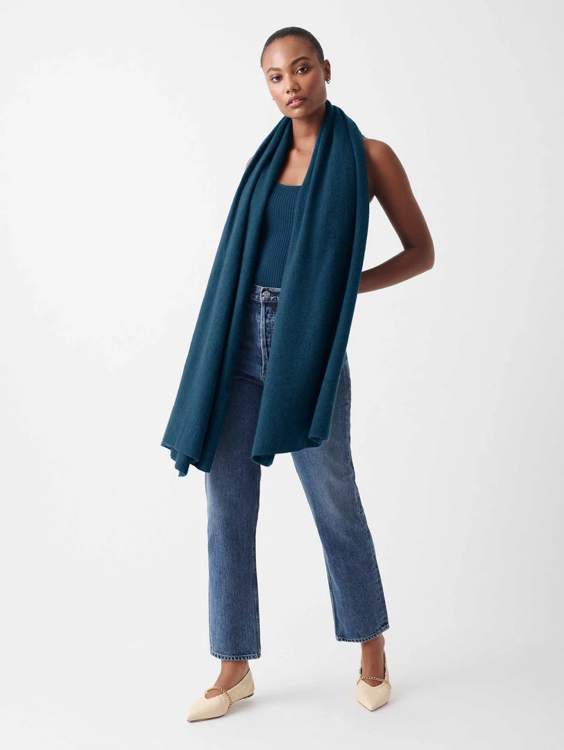 White + Warren Cashmere Travel Wrap