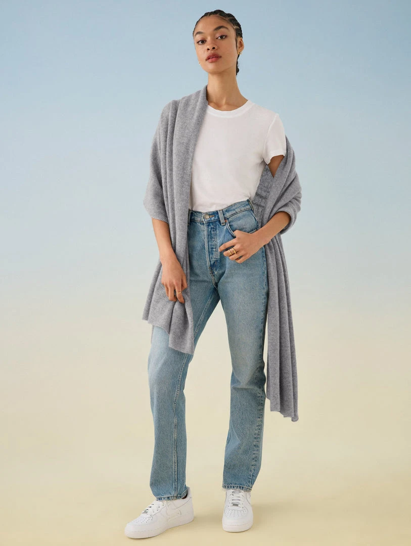 White + Warren Cashmere Travel Wrap