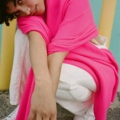 White + Warren Summer Staples Cashmere Travel Wrap